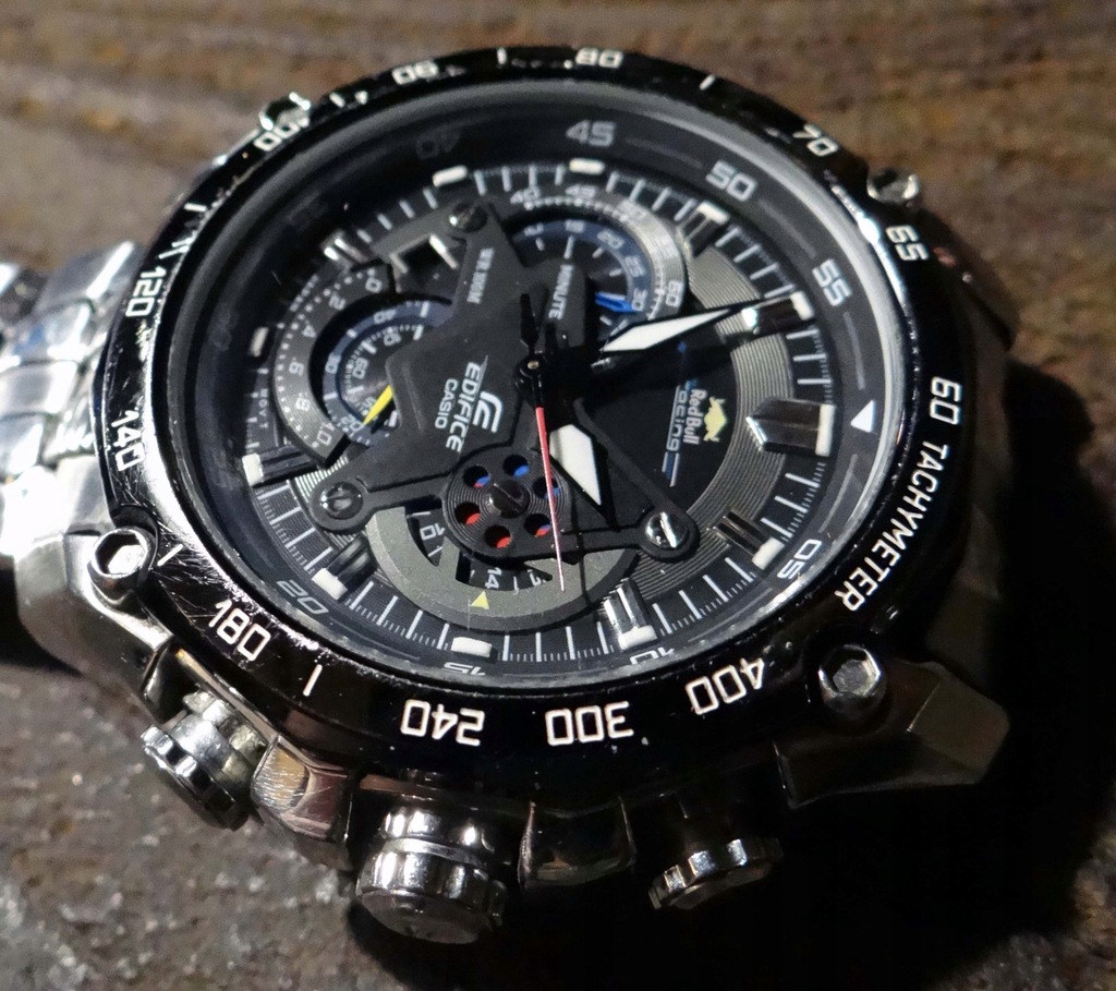 ZEGREK CASIO EDIFICE EF 550 RBSP RED BULL GDAÅSK - 7859139251 - oficjalne archiwum Allegro