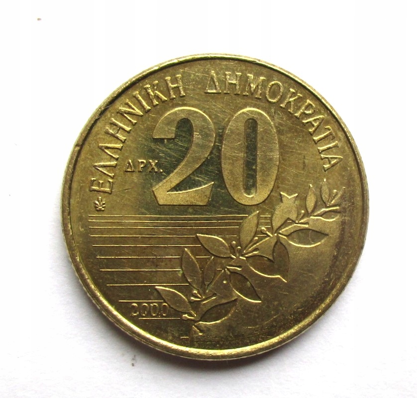 20 Drachm 2000 r. Grecja