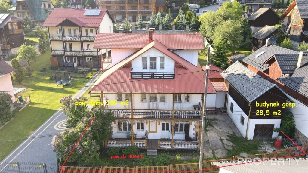 Dom, Szczawnica, Nowotarski (pow.), 330 m²
