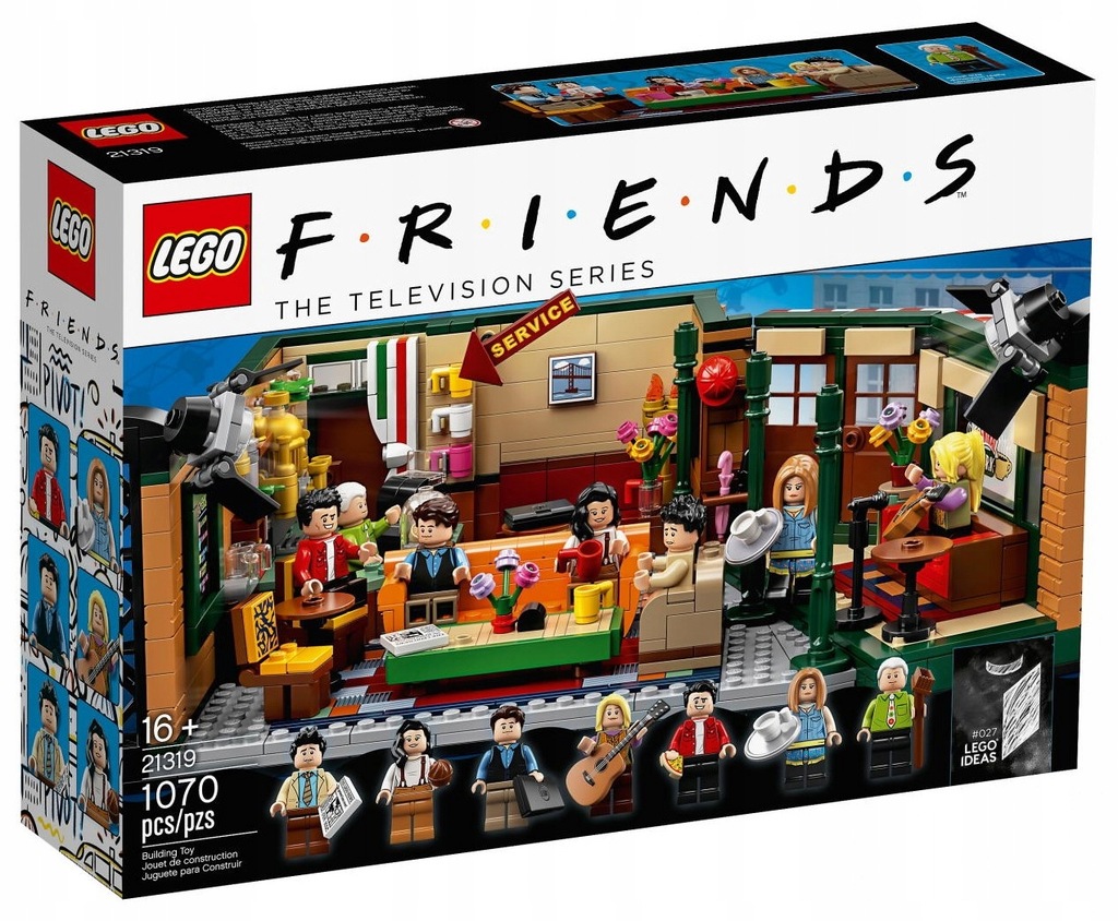 LEGO IDEAS FRIENDS CENTRAL PERK 21319