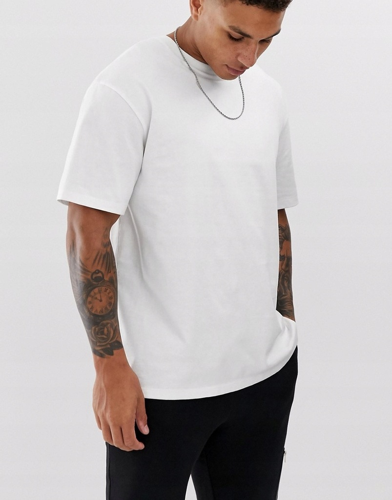 F-5-7-2 TOPMAN T-SHIRT GŁADKI R. L