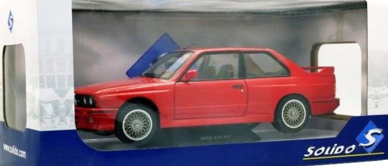 Купить BMW M3 E30 красный масштаб 1:18 ок. 25 см, цельный металл.: отзывы, фото, характеристики в интерне-магазине Aredi.ru