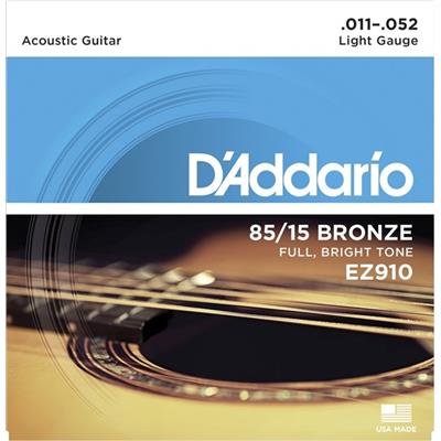 D'ADDARIO EZ910 struny do gitary akustycznej 11-52