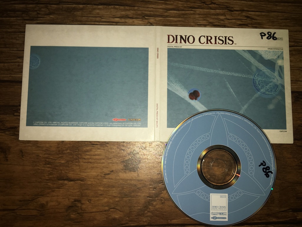 DINO CRISIS - Digital Press Kit - UNIKAT -