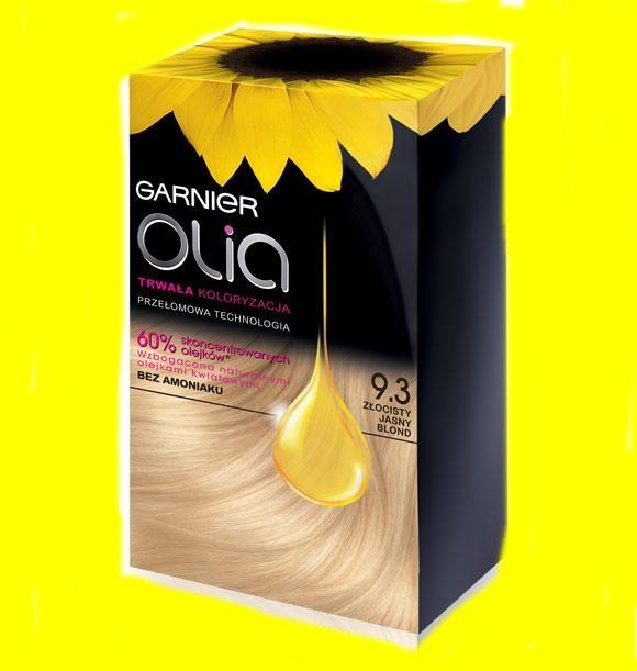 GARNIER OLIA farba 9.3 ZŁOCISTY JASNY BLOND