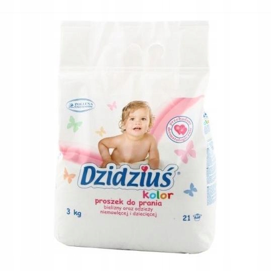 Dzidziuś proszek do prania koloru 3kg