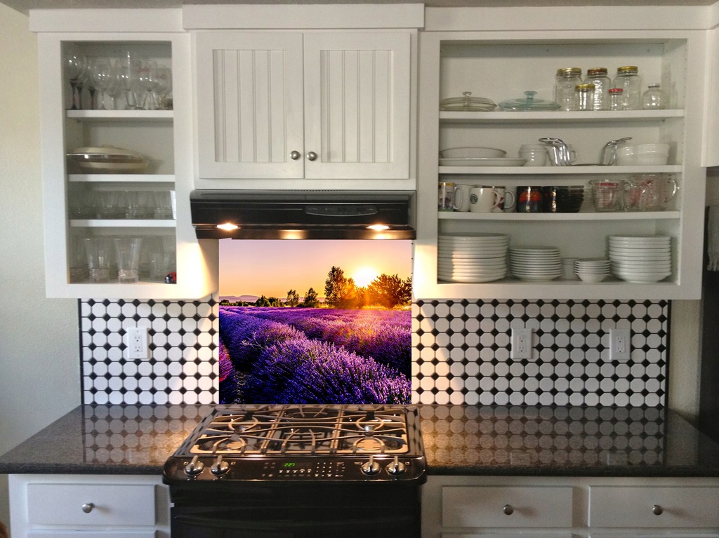 Szkło Hartowane do kuchni Druk UV Klej Gratis90x60