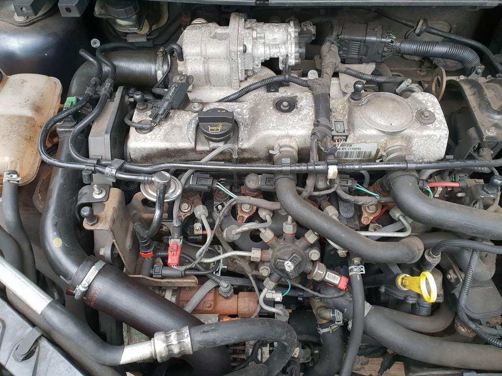 SILNIK Ford Focus II MK2 1.8 TDCI pali ! KKDA KKDB 7591955098