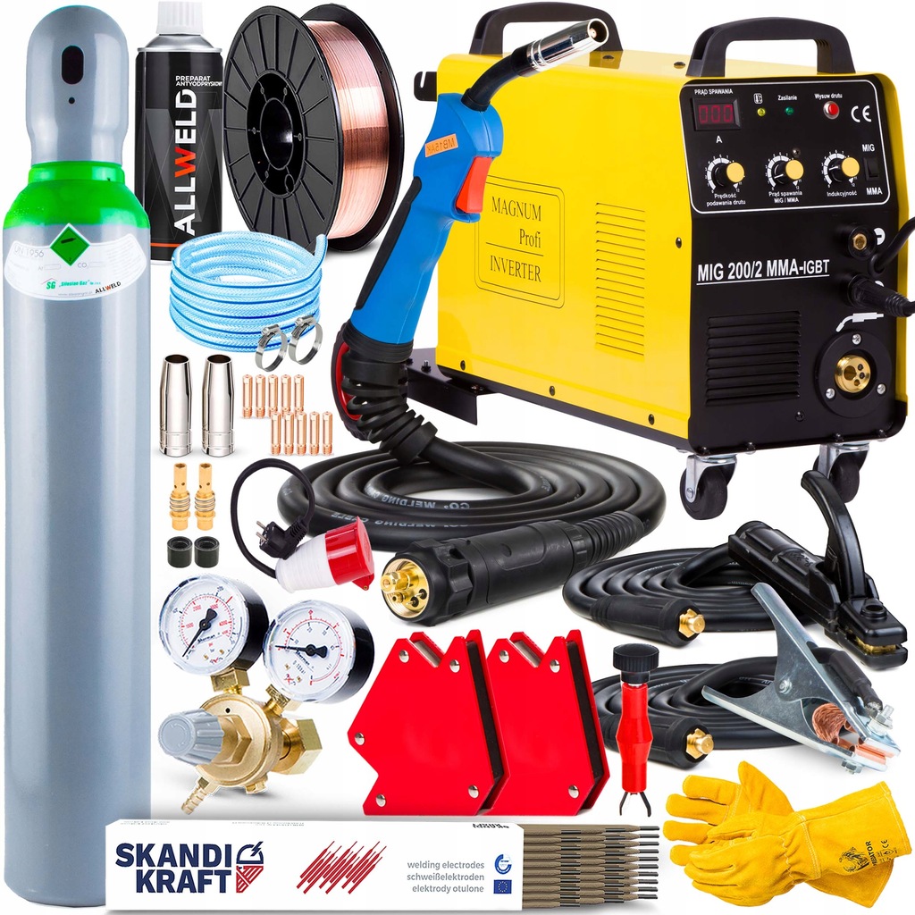 Spawarka MIGOMAT MIG MAG MMA Magnum 230V i 400V - 12589764272 ...