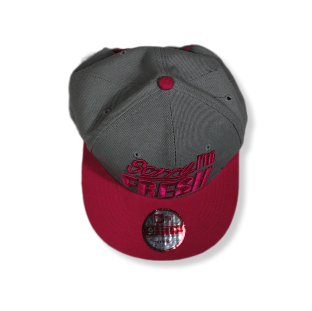 Czapka NEW ERA 9FIFTY Snapback Sorry I'm FRESH Różowa Logo Unikat