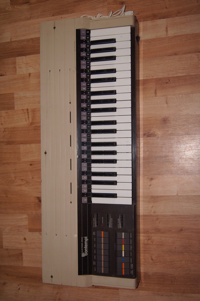 bontempi electronic organ organy keyboard sprawne