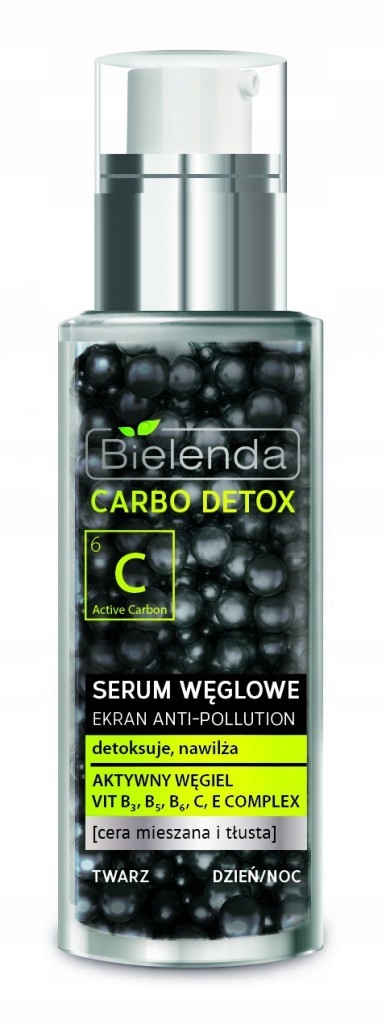 Bielenda Carbo Detox serum 30g detoks i nawilżenie