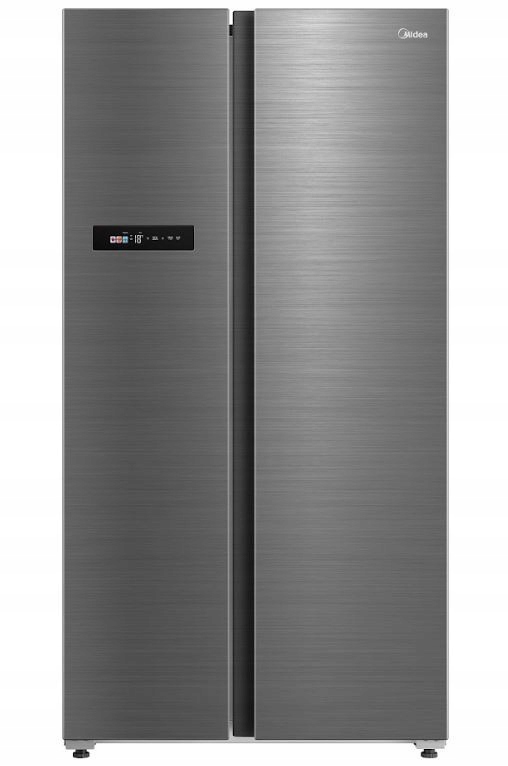 MIDEA Chłodziarko-zamrażarka SbS MDRS791MIE46 szerokość 91cm, Nofrost, Side