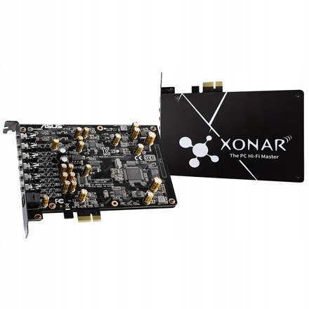 Asus Xonar AE PCI Express, 7.1 channels