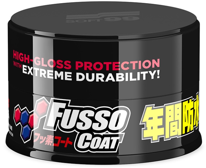 SOFT99 Fusso Coat 12months wosk do ciemnego koloru