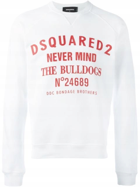 DSQUARED2 NEVER MIND THE BULLDOGS BLUZA MĘSKA L