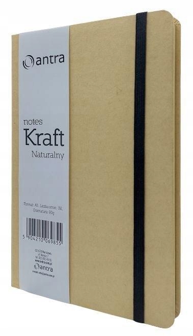 NOTES A5 KROPKI KRAFT ANTRA -