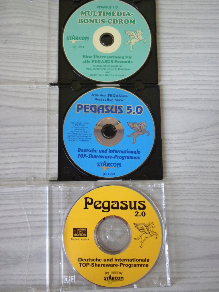 PEGASUS oprogramowanie stare programy UNIKAT 1993