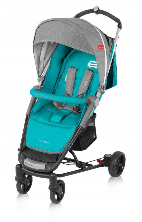 ESPIRO MAGIC WÓZEK SPACEROWY AQUA + POKROWIEC