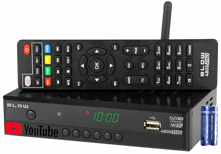 Купить DVB-T DVB-T2 HD HDMI WiFi USB PVR ТВ-декодер-тюнер: отзывы, фото, характеристики в интерне-магазине Aredi.ru