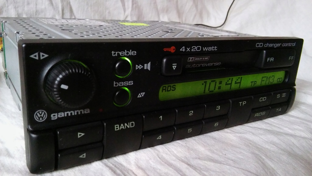 VW GAMMA IV CD PANASONIC KOD GWARANCJA 7777006533