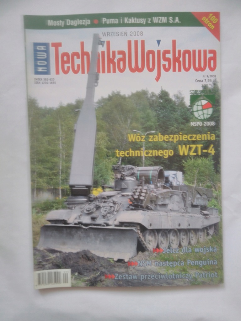 Nowa Technika Wojskowa 2008, nr 9