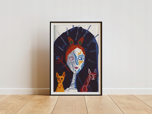 Plakat na ścianę obraz dekoracja - Catwoman 30x40