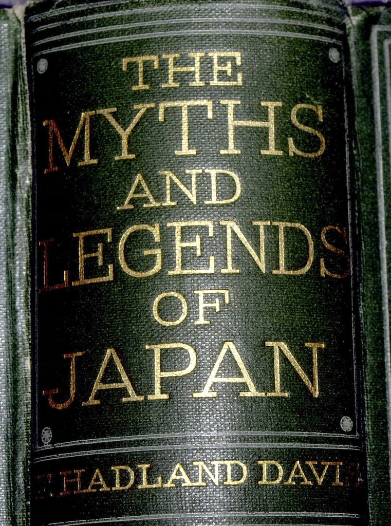 Mitologia japońska Japonia mity legendy ilustrowana 1920r