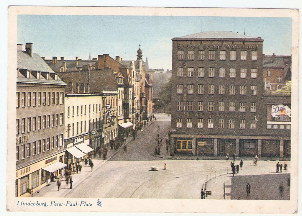 Zabrze. Hindenburg, Peter - Paul - Platz.