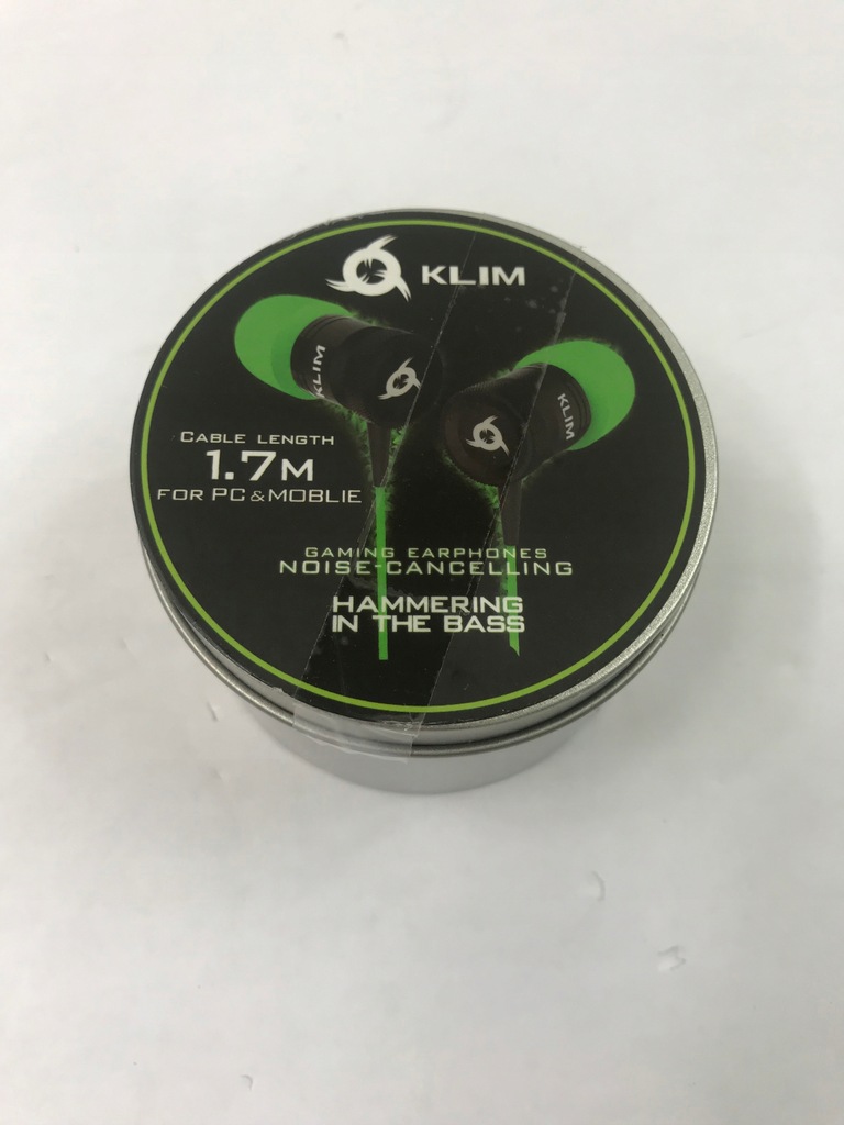 Słuchawki przewodowe KLIM Fusion z pianką Memory