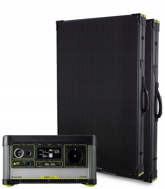 Akumulator solarny na wypraw 4x4 230V 0.3kw sinus