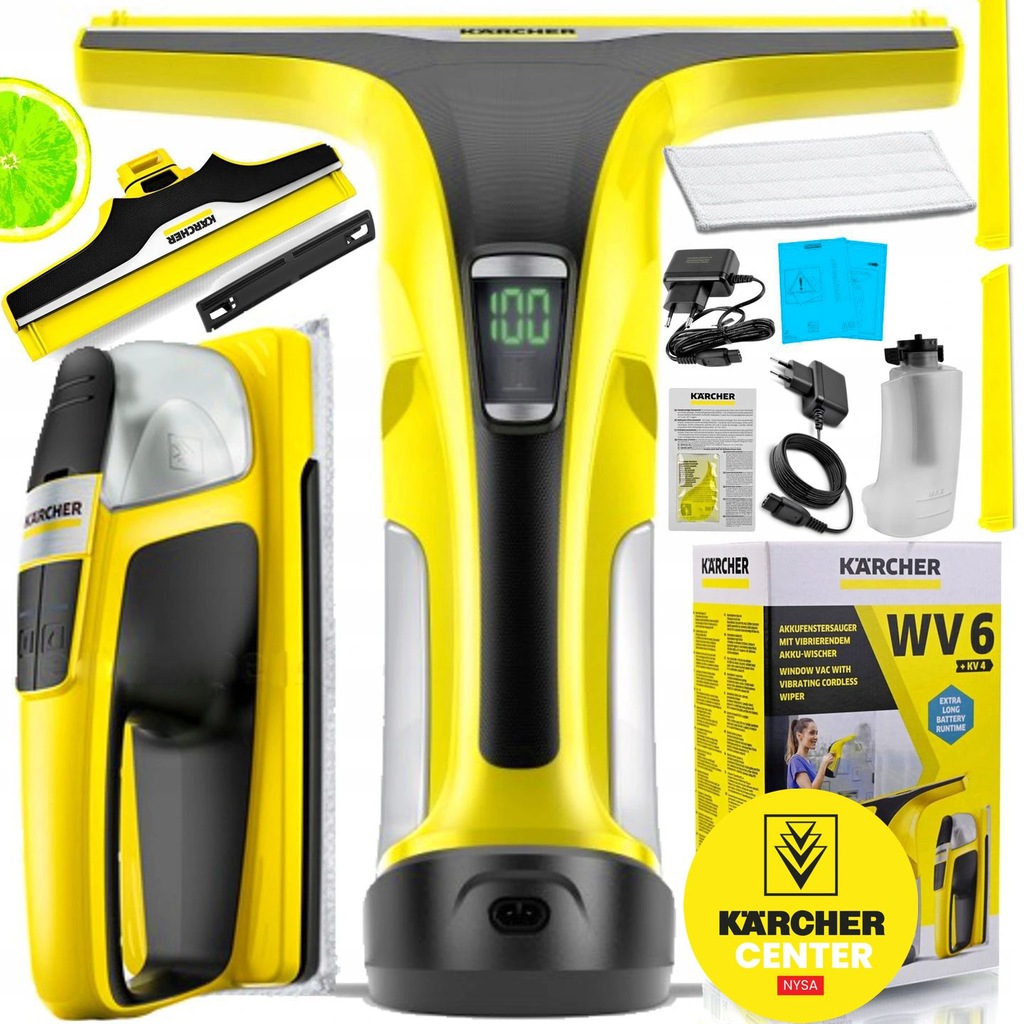 Купить МАШИНА ДЛЯ МОЙКИ ОКОН KARCHER WV6 МОЙКА ДО 100 ОКОН: отзывы, фото, характеристики в интерне-магазине Aredi.ru