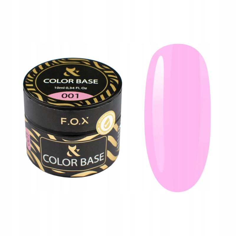 F.O.X Color Base 001, 10 ml - liliowa baza