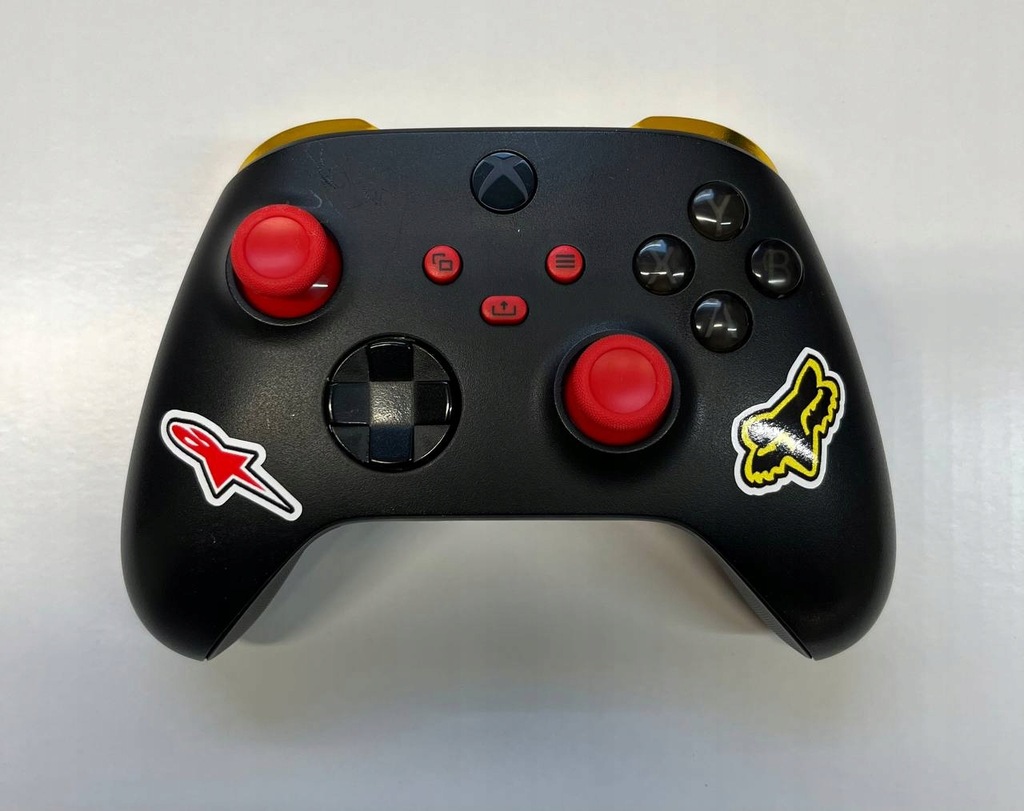 Pad bezprzewodowy Microsoft Xbox Series X S Custom Czarny Złoty