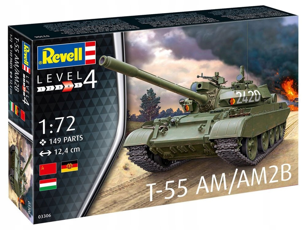 Купить Модель советского танка Т-55 Revell в масштабе 1:72 RV0018.: отзывы, фото, характеристики в интерне-магазине Aredi.ru