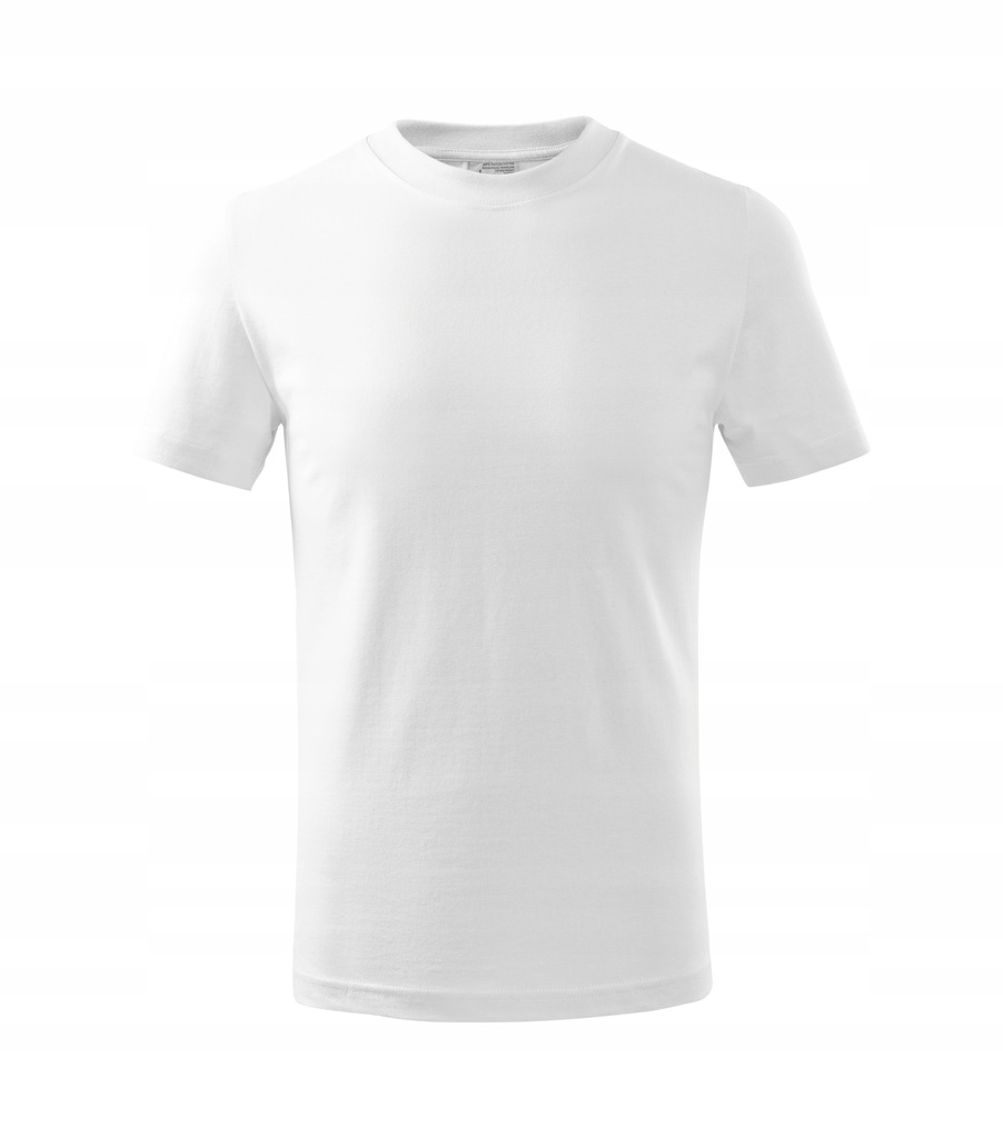 Koszulka biała klasyczna 158-164cm do szkoły uni