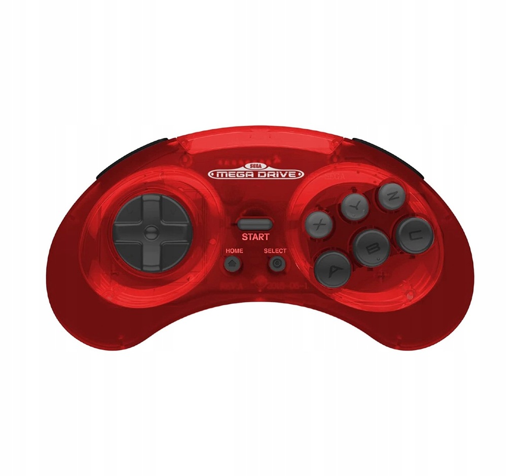 Pad SEGA Mega Drive Retro-Bit 2.4G Crimson Red