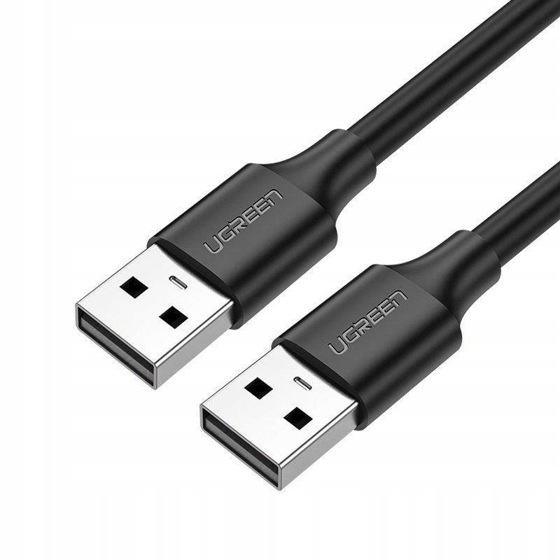 Długi Kabel USB 2.0 M-M UGREEN US102, 2m (czarny)