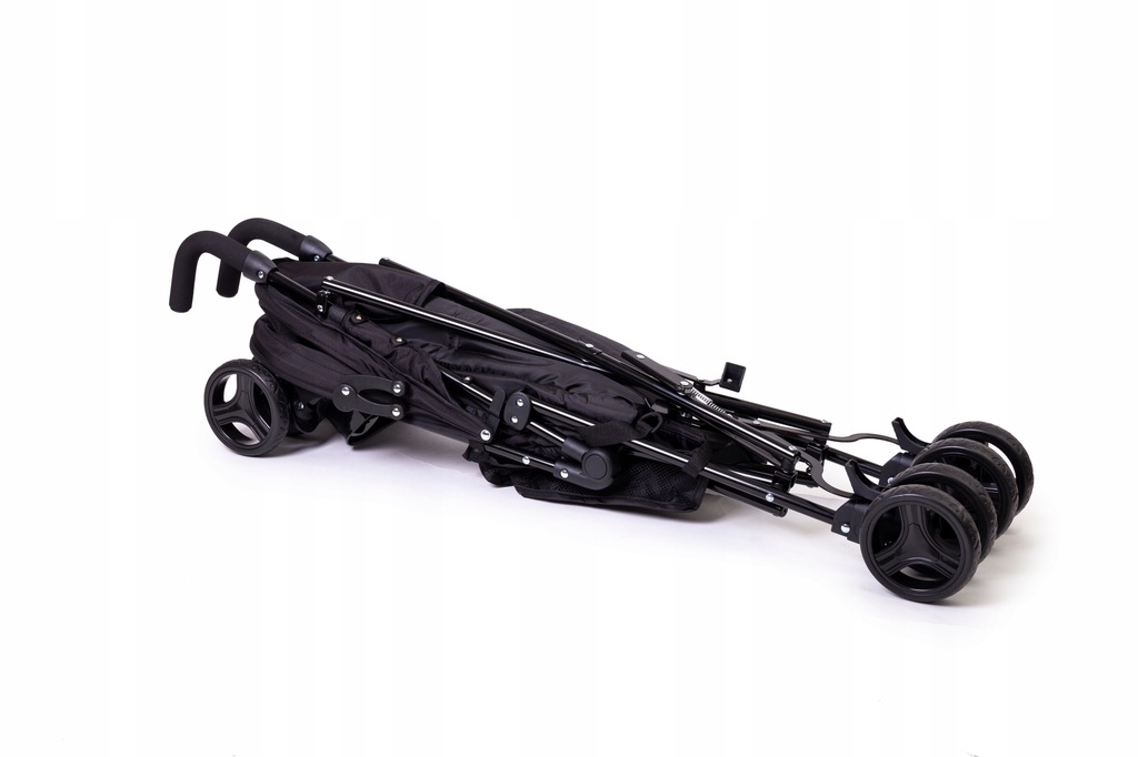 Купить Легкая складная коляска-зонтик, черная.: отзывы, фото, характеристики в интерне-магазине Aredi.ru