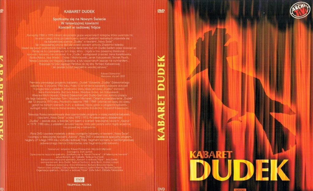 Kabaret DUDEK płyta 2xDVD