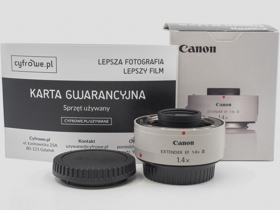 Canon telekonwerter EF 1.4x III