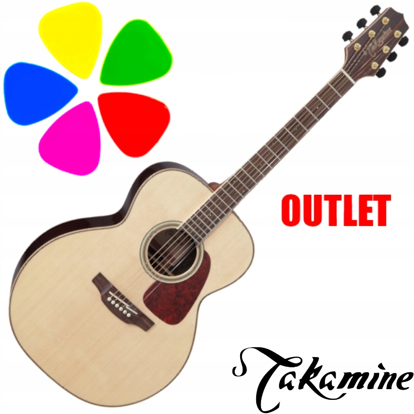 OUTLET zestaw! Gitara akustyczna Takamine GN93-NAT