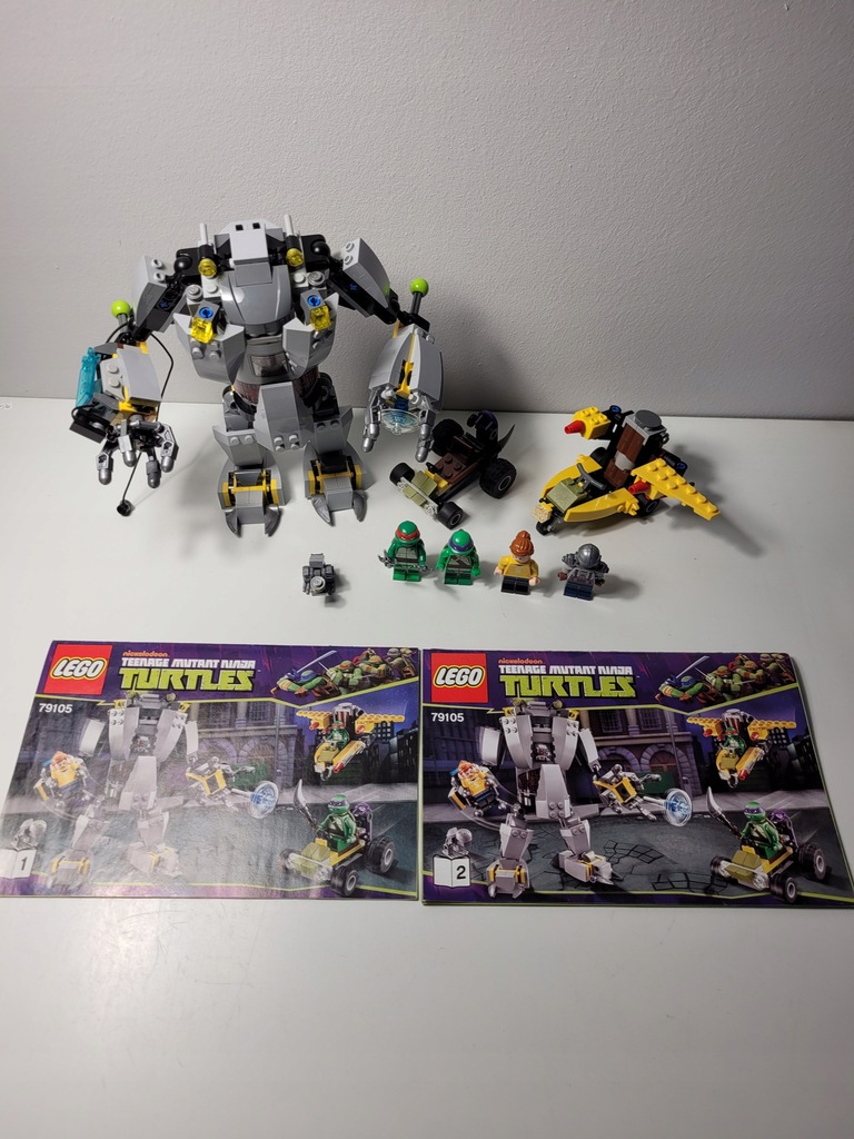 LEGO Turtles 79105 Żółwie ninja Robot Baxter - 13265306115 - oficjalne ...