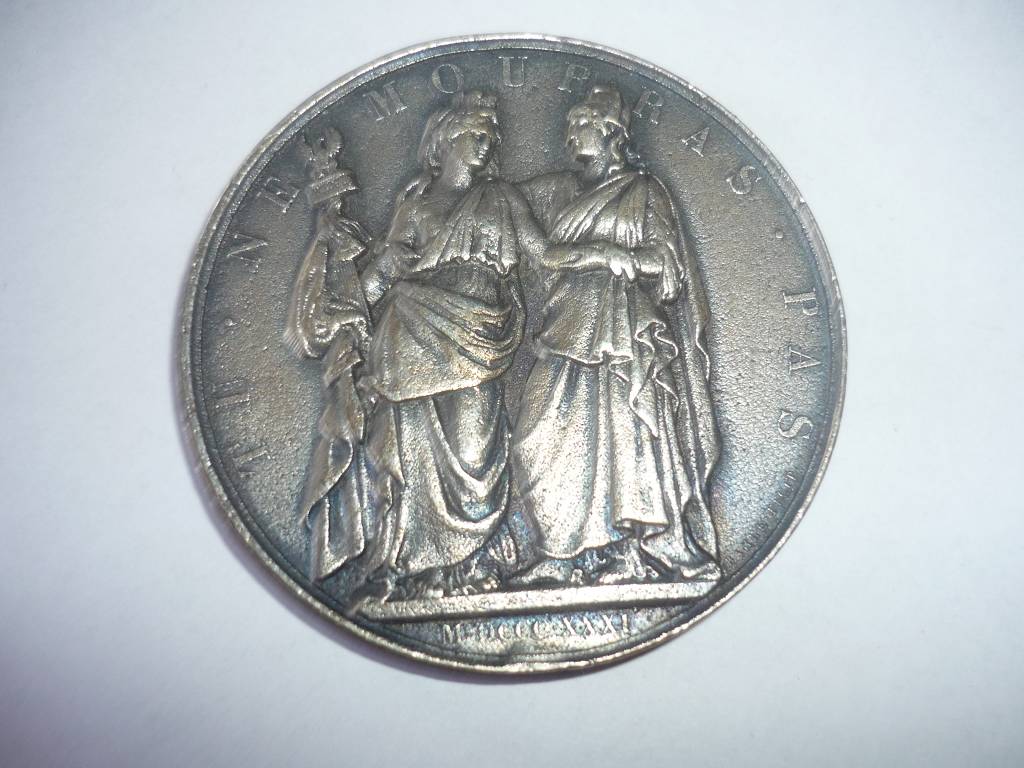 A L HEROIQUW POLOGNE MEDAL KOPIA