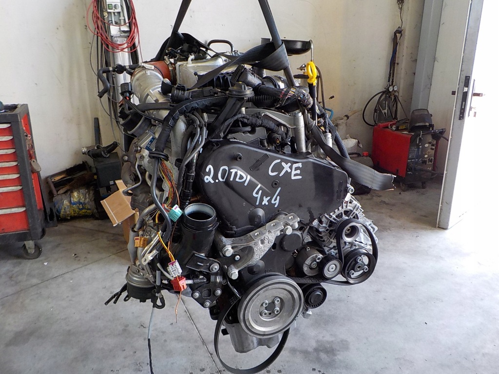 T6 2.0 TDI SILNIK CXE BITURBO 204 KM KOMPLETNY 4X4 8276496207 oficjalne archiwum Allegro
