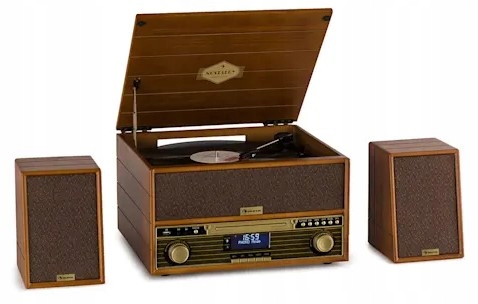 Auna Belle Epoque 1910 Wieża stereo w stylu retro