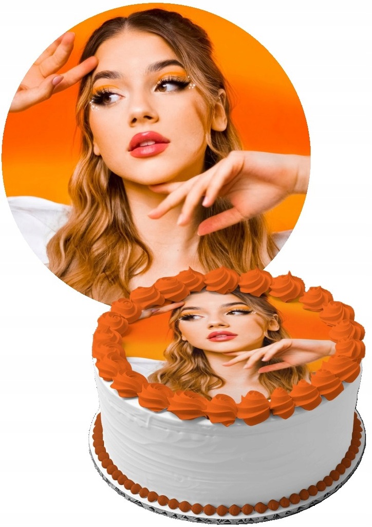 OPŁATEK NA TORT JULKA JULIA ŻUGAJ ŻUGAJKA + GRATIS TEKST IMIĘ