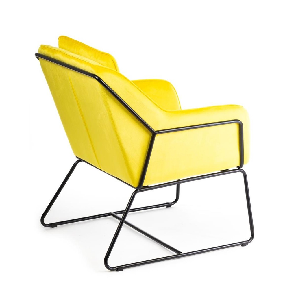 Miękki wygodny fotel do biura pracowni GLAMOUR - 10220398996