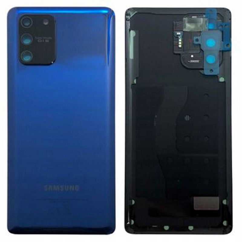 KLAPKA BATERII TYŁ SAMSUNG S10 LITE NIEBIEISKA ORG