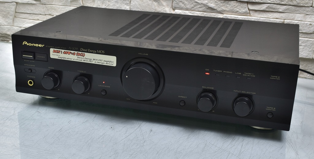 PIONEER A-109 Zintegrowany wzmacniacz stereo